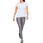 Under Armour Hg Armour Ss Donna Bianco | NonSoloSport