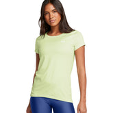 T-Shirt Donna Under Armour HeatGear Armour Verde | NonSoloSport
