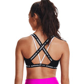 Under Armour Reggiseno sportivo Crossback Low Donna Nero | NonSoloSport
