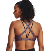 Under Armour Reggiseno Sportivo Crossback Low Donna Viola | NonSoloSport