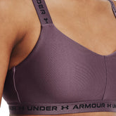 Under Armour Reggiseno Sportivo Crossback Low Donna Viola | NonSoloSport
