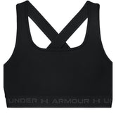 Under Armour Reggiseno Armour Mid Crossback Donna Nero | NonSoloSport