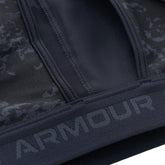 Bra Donna Under Armour Mid Crossback Printed Nero Grigio | NonSoloSport