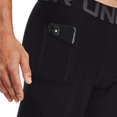 Leggings Uomo Under Armour HeatGear Nero | NonSoloSport