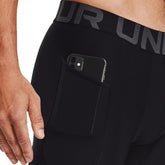 Leggings Uomo Under Armour HeatGear Nero | NonSoloSport