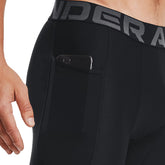 Shorts Uomo Under Armour HeatGear Pocket Long Nero | NonSoloSport