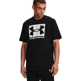 Under Armour T-Shirt ABC Camo Boxed Logo Uomo Nero | NonSoloSport