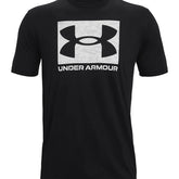Under Armour T-Shirt ABC Camo Boxed Logo Uomo Nero | NonSoloSport