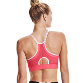 Under Armour Reggiseno sportivo UA Infinity Low Covered Sports Donna Rosa | NonSoloSport