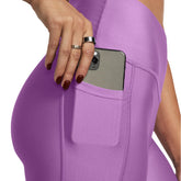 Under Armour Leggings HeatGear Armour Hi-Rise 7/8 Donna Viola | NonSoloSport
