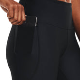 Leggings Donna Under Armour HeatGear No-Slip Waistband Full-Lengthr Nero | NonSoloSport