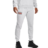 Under Armour Jogger UA Rival Fleece Signature Uomo Grigio | NonSoloSport