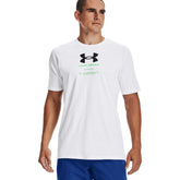 Under Armour T-Shirt UA Engineered Symbol Uomo Bianco Nero | NonSoloSport