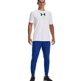 Under Armour T-Shirt UA Engineered Symbol Uomo Bianco Nero | NonSoloSport