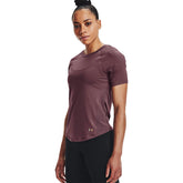 Under Armour T-Shirt UA RUSH Mesh Donna Viola | NonSoloSport