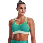 Under Armour Reggiseno sportivo Infinity Mid Blocked Donna Verde | NonSoloSport