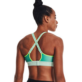 Under Armour Reggiseno sportivo Infinity Mid Blocked Donna Verde | NonSoloSport