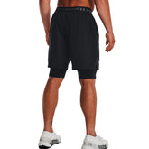 Shorts Uomo Under Armour Vanish Woven 2 in 1 Nero | NonSoloSport