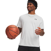 T-Shirt Uomo Under Armour Tech Vent Bianco Nero | NonSoloSport