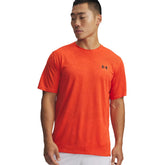 T-Shirt Uomo Under Armour Tech Vent Jacquard Arancione | NonSoloSport