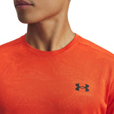 T-Shirt Uomo Under Armour Tech Vent Jacquard Arancione | NonSoloSport