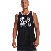Under Armour Canotta Ua Baseline Reversible Uomo Nero | NonSoloSport