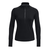 Under Armour Maglia Qualifier Run ½ Zip Donna Nero | NonSoloSport