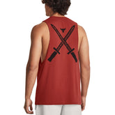 Under Armour Canotta Project Rock ST Dagger Uomo Rosso | NonSoloSport