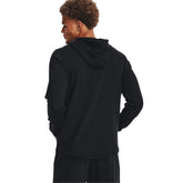 Under Armour Felpa Rival Terry Graphic Uomo Nero | NonSoloSport