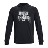 Under Armour Felpa Rival Terry Graphic Uomo Nero | NonSoloSport