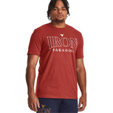 Under Armour T-Shirt Project Rock Paradise Uomo Rosso | NonSoloSport