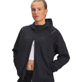 Under Armour Maglia Unstoppable Fleece Full-Zip Donna Nero | NonSoloSport