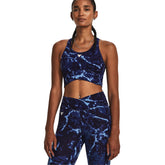 Under Armour Maglia Project Rock Lets Go Crossover Printed Donna Blu | NonSoloSport
