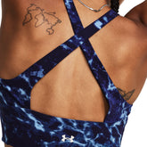 Under Armour Maglia Project Rock Lets Go Crossover Printed Donna Blu | NonSoloSport