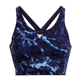 Under Armour Maglia Project Rock Lets Go Crossover Printed Donna Blu | NonSoloSport