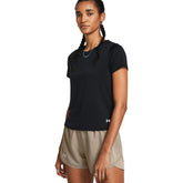 T-Shirt Donna Under Armour Ua Streaker Nero | NonSoloSport