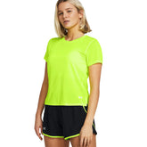 Under Armour T-Shirt Launch Donna Giallo | NonSoloSport