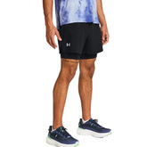 Shorts Uomo Under Armour Launch 2in1 Nero | NonSoloSport
