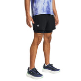 Shorts Uomo Under Armour Launch 2in1 Nero | NonSoloSport