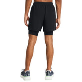 Shorts Uomo Under Armour Launch 2in1 Nero | NonSoloSport