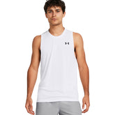 Canotta Uomo Under Armour Tech Bianco Nero | NonSoloSport