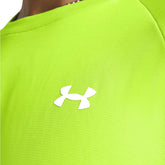 T-Shirt Uomo Under Armour Tech Textured Giallo Fluo | NonSoloSport