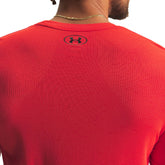 T-Shirt Uomo Under Armour Vanish Seamless Rosso Nero | NonSoloSport