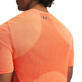 T-Shirt Uomo Under Armour Vanish Seamless Arancione | NonSoloSport