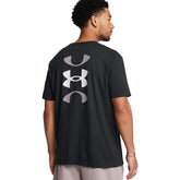 T-Shirt Uomo Under Armour Basketball Logo Court Nero | NonSoloSport