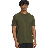 T-Shirt Uomo Under Armour Project Rock Payoff Graphic Verde | NonSoloSport