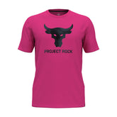 T-Shirt Donna Under Armour Project Rock Fucsia | NonSoloSport