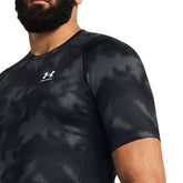 Under Armour T-Shirt HeatGear Printed Uomo Nero | NonSoloSport