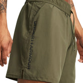 Under Armour Shorts Woven Wordmark Uomo Verde | NonSoloSport