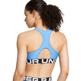 Reggiseno Sportivo Donna Under Armour HeatGear Azzurro | NonSoloSport